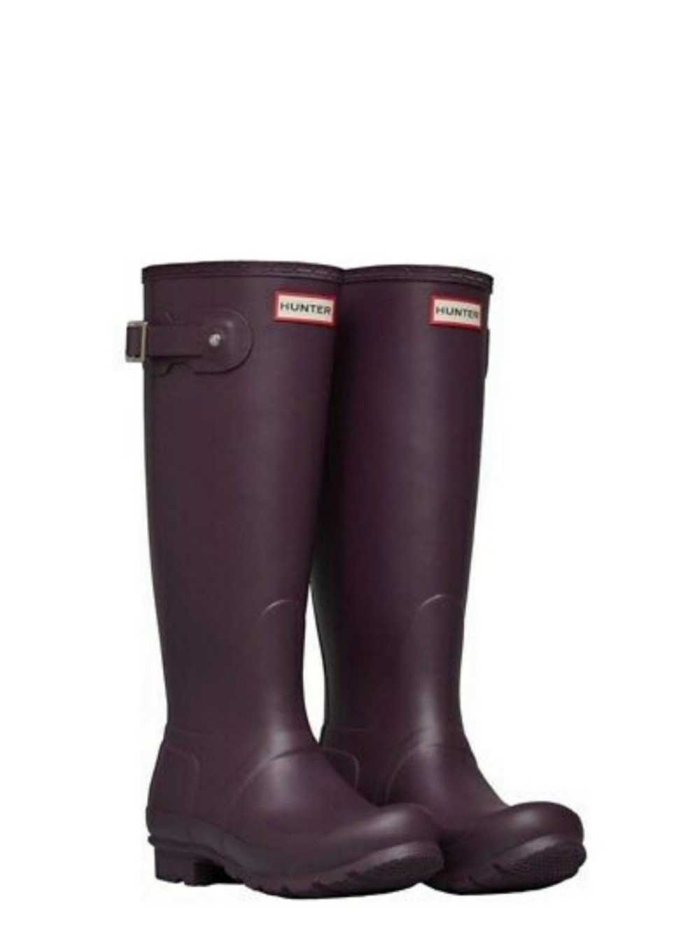 Hunter Tall Rain Boots in Plum